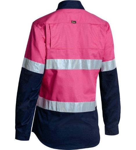 Picture of Bisley,Women's Taped Cool Lightweight Hi Vis Shirt